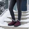Ecetana Womens Winter Boots Snow Shoes with Warm Fur Lined Waterproof Booties Slip on Outdoor Ankle Boots Comfortable view 3