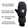 SKYDEER Mittens for Kids, Winter Gloves with Deerskin Leather and 150G 3M Thinsulate Insulation for Skiing Running Cycling Hiking Biking Outdoor Sports (SD8753M/2XS) view 4