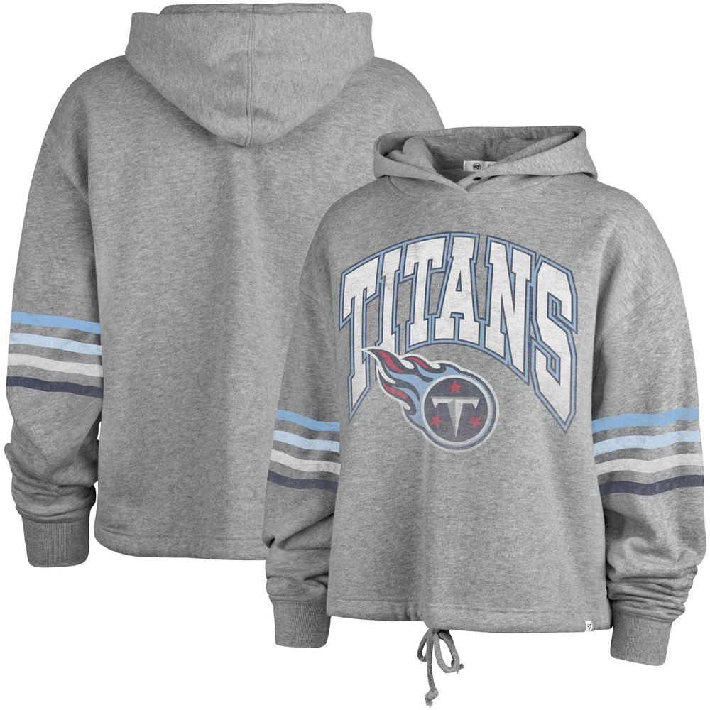 47 Women's Heather Gray Tennessee Titans Upland Bennett Pullover Hoodie