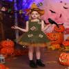 Scarecrow Costume for Girls Kids Toddler Halloween Costume Fluffy Tulle Tutu Dress with Headband Movie Role Play Party Stage Performance Children's Day Dressing Outfit Army Green 6-12 Months view 2