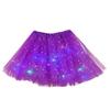 Adult Tutus for Women Tulle Skirt Tutu Skirt 80s Tutu Womens Halloween Tutu for Women 3 Layered Sequins Tutu Skirts for Women Purple view 1