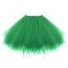 Tutus for Women 3 Layered Adult Tutu Skirts for Women Halloween Tutu for Women Tutu Skirt 80s Tutu Womens Tulle Skirt Green view 1