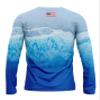 Made in USA Fishing Shirts for Men Long Sleeve Lightweight Dri Fit UPF 40+ Sun Protection Quick Dry Running Hiking Tshirts view 3