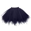 Women's Tutus Tutu Skirt 80s Tutu Womens 3 Layered Adult Tutu Skirts for Women Halloween Tutu for Women Tulle Skirt B-Black view 2