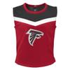 Outerstuff Girls Toddler Red Atlanta Falcons Spirit Cheer Two-Piece Cheerleader Set with Bloomers view 2