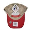 47 Los Angeles Angels Red Trawler Clean Up Trucker Baseball Hat - MLB Anaheim Mesh Adjustable Snapback Cap view 2