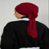 Aisha's Design Pre-tied Instant Turban for Women, 95% Cotton Hijab Scarves Headwear, Stylish Chemo Head Wrap view 4
