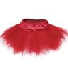 Women Tutu Skirt Teen Adult Classic Elastic Skirt Halloween Lady 80's Dance Skirt 3 Layered Tutu Tulle Skirt Short view 1