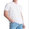 Calvin Klein Men's Tech Zip Polo Brilliant White view 1