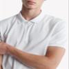 Calvin Klein Men's Tech Zip Polo Brilliant White view 4