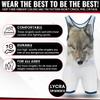 4 Time All American Firefighter wrestling singlet Size 2XS (M 121-155 lbs., Wolf) view 2