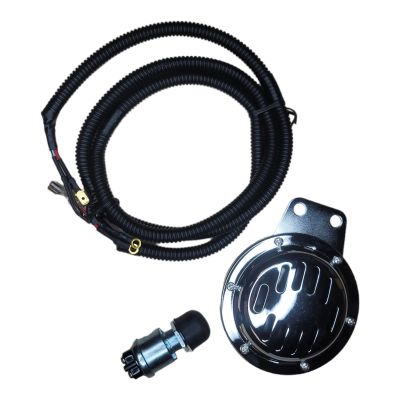 Universal Golf Cart & ATV Horn Kit - 12 Volt - Club Car Ezgo Yamaha Wiring Horn & Button Included