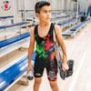 4 Time All American Sublimated Wrestling Singlet  Stitched & Durable Mens Singlet  Singlet for Wrestling, MMA & Powerlifting Wrestling Singlet Youth Boys (4 Horsemen, XXL 221-250 lbs.) view 3