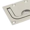 aqxreight Marine Flush Lifting Handle Stainless Steel Rectangular Grip for Boat Deck Hatches and Trap Door view 2