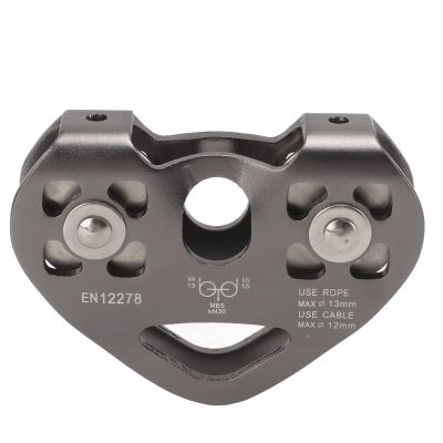 PenRux Zipline Pulley, Dual Trolley Double Pulley Tandem Speed Zip Line Pulley, Climbing Pulleys for 1/4 5/16 3/8 1/2 Cable Backyard Zipline, Hauling, Rigging and Commercial Purposes