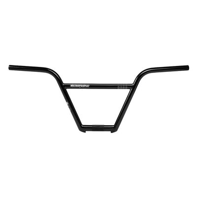 We The People Pathfinder BMX Handlebar, Diameter: 25.4mm, 29'', Rise: 9.6, Black