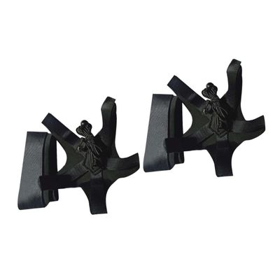 INOOMP 2pcs Football Training Aid Soccer Kick Throw Belt Soccer Trainer Feedback