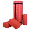 BalanceFrom 71x24 Inches Yoga Mat with Knee Pad and Optional Blocks  Extra 1-Inch Thick Non-Slip Foam with Anti-Tear Surface and Carrying Strap for Home, Studio, or Gym Workouts
