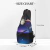Cosmic Saturn Backpacks, Men'S And Women'S Chest Bags, Crossbody Bags, Hiking Fashion Shoulder Bags Outdoor Sports view 2