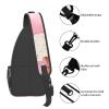 Color Fragment Paper Backpacks, Men'S And Women'S Chest Bags, Crossbody Bags, Hiking Fashion Shoulder Bags Outdoor Sports view 4