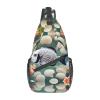 White Tropical Fish Backpacks, Men'S And Women'S Chest Bags, Crossbody Bags, Hiking Fashion Shoulder Bags Outdoor Sports view 1