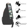 White Tropical Fish Backpacks, Men'S And Women'S Chest Bags, Crossbody Bags, Hiking Fashion Shoulder Bags Outdoor Sports view 4