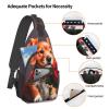 Gentleman-Like Dog Backpacks, Men'S And Women'S Chest Bags, Crossbody Bags, Hiking Fashion Shoulder Bags Outdoor Sports view 3