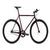 Golden Cycles Fixed Gear Single Speed Bike - Perfect Urban Commuter Bicycle with Front and Rear Brakes - Ideal for Teens and Adults - The Bike Comes in Different Sizes (41cm, Redrum) view 2