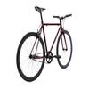 Golden Cycles Fixed Gear Single Speed Bike - Perfect Urban Commuter Bicycle with Front and Rear Brakes - Ideal for Teens and Adults - The Bike Comes in Different Sizes (41cm, Redrum) view 3