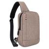 Sling Bag Crossbody Bag Men with USB Charging Port Small Messenger Bag Cross Body Shoulder Bag Sling Backpack Women with Adjustable Shoulder Strap (Oxford Cloth, Brown) view 1