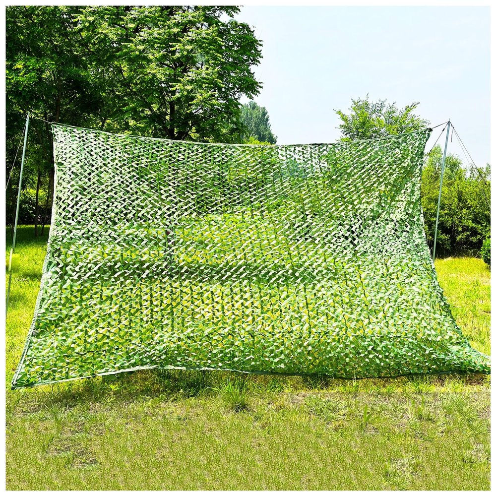 AITAF Camo Netting 1m 2m 3m 4m Camouflage Netting,Woodland Desert Camo Net Blinds for Camping Sun Mesh,Hunting Shooting Sunscreen Nets Camouflage Party Decoration (Size : 1m x 3m)