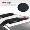 Abahub Car Soft Roof Rack Pads for Kayak,Canon,Surfboard,SUP Include 2 Tie Down Rope, 2 Quick Loop Strap, 2 Heavy Duty Tie Down Straps and a Storage Bag(Black) view 3