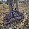 FENJANER Archery Compound Bow Case Soft Bow Bag with Arrow Quiver Light-Weight Bow Carry Bag with Adjustable Shoulder Strap & Backpack Straps for Adults Hunting and Target Practice (45", Camo) view 3