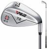 PGM Wedge - 72 Degrees Premium Sand Wedge, Lob Wedge for Men & Women - CNC Textured - Bunker Buster Escape Bunkers and Save Strokes Around The Green-High Loft Golf Club (Silver-) view 1