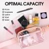 Clear Belt Bag Fanny Pack Stadium Approved for Women Men with Adjustable Strap Clear Crossbody Bag Waist Bag for Concerts Sports Travelling Hiking Running(pink) view 4