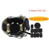 9Pcs Helmet Soft Pads Helmet Replacement Foam Padding Kits with 10Pcs Stickers for Fast Mich ACH USMC PASGT Tactical Helmet view 4