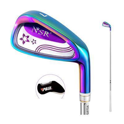 Ladies Golf Club Iron 7# Golf Iron Right Handed - Premium Women's Golf Practice Pole with Steel Shaft (with Steel Shaft)