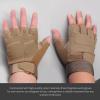 CHIMUYU Fingerless Tactical Glove Half Finger Airsoft Shooting Gloves for Men Women, Motorcycle Bike Cycling Driving Hunting Hiking Riding Outdoor Sport Gloves view 4