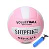 ABAJI Volleyball Pink Official Ball Thicker PU Waterproof Anti-Explosion Youth Kids Girls Boys Indoor Training Game Outdoor Sand Beach Pool Play Pump Needle view 1