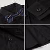Toddler Suits for Boys 2T Royal Blue Vest and Pants Set with Black Dress Shirt Kids Tuxedo Suit for Wedding Ring Bearer Outfit Clothes view 3