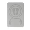 Square Soundproof Jump Rope Mat, Thickened Non-Slip Yoga Mat, Exercise Mat, Indoor Fitness Jump Rope Shock Absorption Mat 23.62 * 15.74 * 0.23in grey view 1