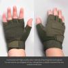 CHIMUYU Fingerless Tactical Glove Half Finger Airsoft Shooting Gloves for Men Women, Motorcycle Bike Cycling Driving Hunting Hiking Riding Outdoor Sport Gloves view 4