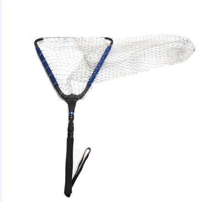 AOKLEY Fish Baskets Floating Water Folding Fish Protection, Net Fish Short Section 78CM, Deepening Fishing Protection and Fishing Net Easy to Use Fishing Protection (Color : Gold)