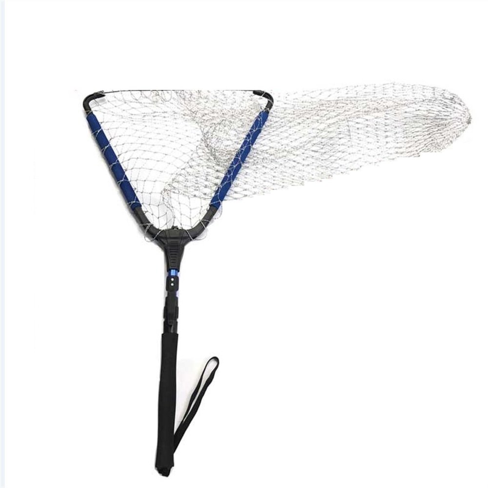 AOKLEY Fish Baskets Floating Water Folding Fish Protection, Net Fish Short Section 78CM, Deepening Fishing Protection and Fishing Net Easy to Use Fishing Protection (Color : Gold)