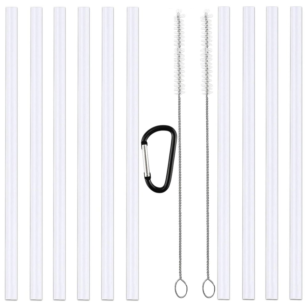 10 Hydroflask Straw Replacement Hydro Flask Straw Replacement Straw for Hydroflask 32 oz 40 oz 64 oz (10 Hydroflask Straws)