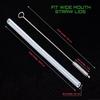 10 Hydroflask Straw Replacement Hydro Flask Straw Replacement Straw for Hydroflask 32 oz 40 oz 64 oz (10 Hydroflask Straws) view 4