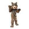 Brown Wolf Mascot Costume Cartoon Cosplay Party For Adult view 2