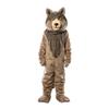 Brown Wolf Mascot Costume Cartoon Cosplay Party For Adult view 3