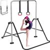 FBSPORT Gymnastics Bar for KidsAdjustable Height Gymnastic Horizontal Bars,Junior Training Bar Children Folding Training Monkey Bars for Home Using view 1