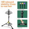 Eastgoing Heavy Duty Baseball and Softball Portable Travel Batting Tee .Easy Adjustable Height | Portable & Collapsible. Hitting Tee for Any Age Player Baseball view 3